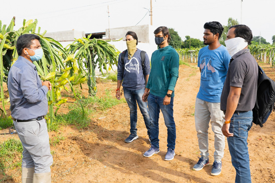Visit to Deccanexotics have started farmers from across India..  ( Karnataka, Maharashtra,Haryana,Delhi and Telangana)